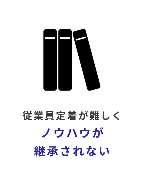 社員の定着課題