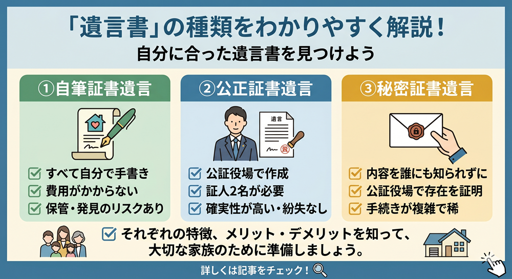 アイキャッチ画像_遺言の種類